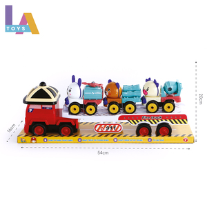 Longthuy โมเดลรถของเล่นพลาสติกสำหรับเด็กรถไฟฟ้าขนาดใหญ่3คันของเล่นเพื่อการศึกษาในเวียดนาม - Product Image 2