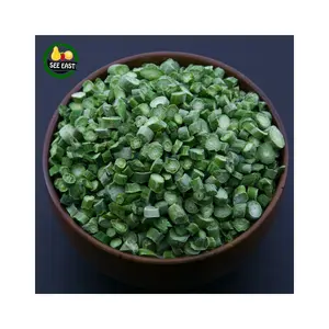 2024 chinesischer hersteller gefriergetrocknete grüne asparagus gemüse fabrik großhandel geschnitten flächen dehydrierte asparagus-schüsse