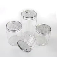 Vente en gros de canettes en plastique transparent PET de 330 ml, 500 ml et 650 ml pour boissons avec couvercles faciles à ouvrir