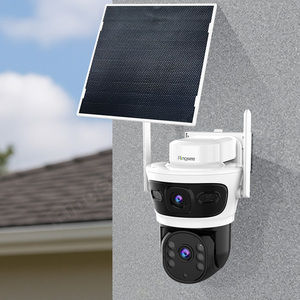 <span class=keywords><strong>Caméra</strong></span> de sécurité domestique AOV à double objectif 8MP CMOS, <span class=keywords><strong>enregistrement</strong></span> continu 24h/24 et 7j/7, système d'énergie solaire 4G LTE, fonctionnement sans fil 365 jours, carte mémoire - Product Image 4
