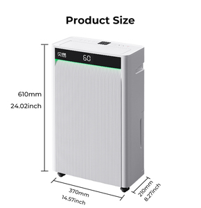 Kích thước lớn di chuyển máy hút ẩm 20L inteligente deshumedecedor Para EL hogar - Product Image 4