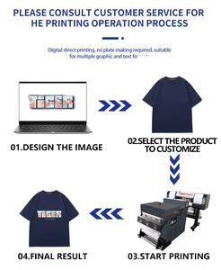 Impresora Digital DTF para Camisetas con Película PET A3 de Alta Calidad, XP600 I3200 Portátil de 700 mm, Personalizable, 1 Año de Garantía - Product Image 3