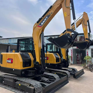 Excavatrice d'occasion SANY SY60 Mini 6 tonnes, mini-pelle hydraulique sur chenilles d'occasion avec boîte de vitesses et pompe, haute qualité, de 2025 - Product Image 1