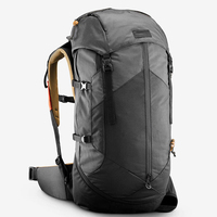 Sac à dos de randonnée sportif d'extérieur personnalisé avec logo, 50L, imperméable, pour femmes, avec plaque en aluminium