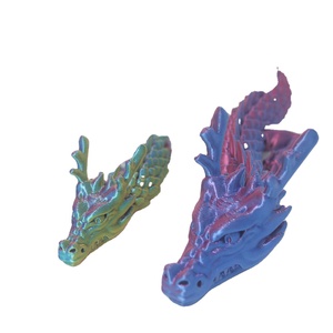 Jouets d'animaux articulés en PVC imprimés en 3D sur mesure, tiges flexibles Panlong de 45 cm, ornements, couleurs personnalisées, jouets scientifiques et d'ingénierie pour la maison - Product Image 6