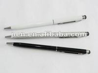 Stylo à bille en métal 2 IN 1 avec stylet pour cadeau promotionnel
