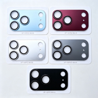 Protection d'objectif pour iPhone 18 Pro Max, film en verre trempé métallique dépoli pour objectif d'iPhone 18 Pro, 17, 16
