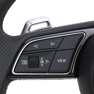 <span class=keywords><strong>Volant</strong></span> en cuir semi-perforé personnalisé <span class=keywords><strong>S</strong></span> <span class=keywords><strong>Line</strong></span> pour Audi <span class=keywords><strong>A3</strong></span> 8V A4 A5 A6 A7 B7 B8 B8.5 S3 S4 S5 B9 C7 RS5 Q5 Q7 TTRS - Product Image 3