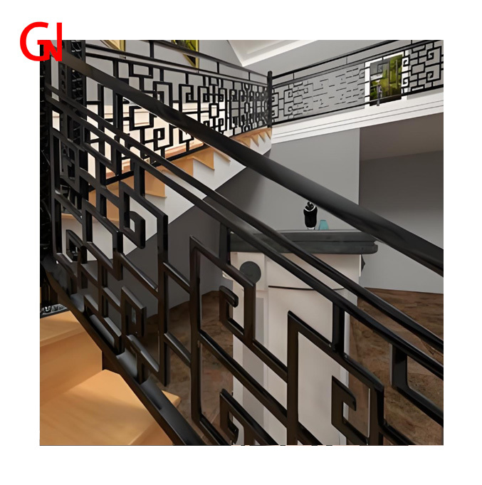 Carved Steel Stair Railings Wrought Iron