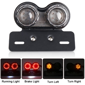 OVOVS <span class=keywords><strong>Feu</strong></span> Arrière Stop Clignotant à LED 12V pour Moto <span class=keywords><strong>Harley</strong></span> <span class=keywords><strong>Davidson</strong></span> - Product Image 3