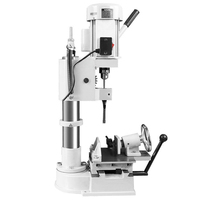 Machine à mortaiser de table compacte, diamètre de perçage 12 mm, fonctionnement manuel, performance stable, perçage de trous carrés, travail du bois