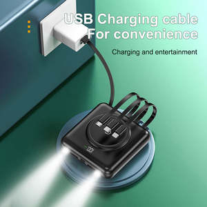 Nouveaux gadgets électroniques 10000 haute capacité avec chargeur sans fil, banque d'alimentation 10000mah et station d'alimentation - Product Image 4