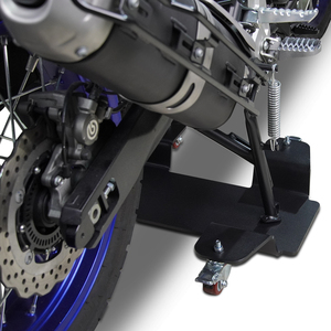 Waximoto Fit pour moto universelle <span class=keywords><strong>Center</strong></span> Bike <span class=keywords><strong>Stand</strong></span> Mover Dolley Aftermarket 360 degrés Castor Heavy Duty Bike <span class=keywords><strong>Dolly</strong></span> - Product Image 6