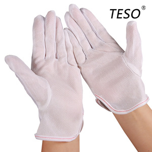 Gants de sécurité antistatiques Tes, PVC, embouts texturés, utilisation en laboratoire, sans latex - Product Image 5