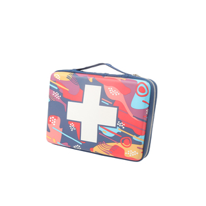 Nuovo Design Multi colore impermeabile Eva, Kit di pronto soccorso per i bambini di viaggio Kit di pronto soccorso con divertenti bende per auto, casa, <span class=keywords><strong>viaggi</strong></span> - Product Image 5