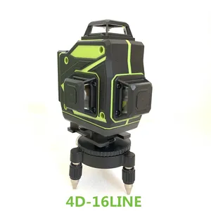 Al litio blu linea di 20mw 532nm 3D 16 linea verde 7 millimetri rotary 4D livello del laser