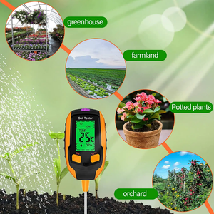 Kit de prueba de suelo industrial 4 en 1 actualizado, medidor de PH y <span class=keywords><strong>detector</strong></span> de humedad ambiental de intensidad de <span class=keywords><strong>luz</strong></span> <span class=keywords><strong>solar</strong></span> para herramientas de jardín de plantas - Product Image 4