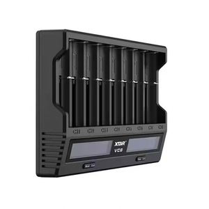 Cargador de Baterías Inteligente Xtar VC8 de 8 Canales para 18650/21700 1.2V AA/AAA con Pantalla LCD para Li-po/NiMH - Molde Privado - Product Image 2