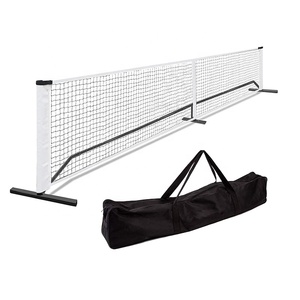 Filets de Pickleball à <span class=keywords><strong>prix</strong></span> d'usine, taille régulée de 22 pieds, système de filet de jeu de Pickleball avec sac de transport marqueur de cour - Product Image 1