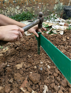 Bordure de Jardin Flexible <span class=keywords><strong>en</strong></span> PE pour Aménagement Paysager, <span class=keywords><strong>Rouleau</strong></span> de Clôture pour Parterres de Fleurs, Bande d'Isolation pour <span class=keywords><strong>Gazon</strong></span> et Pierres à Bordure Arrondi - Product Image 4