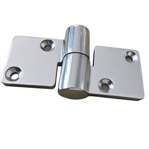 Charnière <span class=keywords><strong>marine</strong></span> en acier inoxydable 316, résistante à la rouille, robuste, à montage encastré, polie miroir, sans soudure, pour porte de bateau - Product Image 1