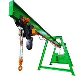 Grúa Pórtico de Motor Fijo o Independiente de 1, 2 y 3 Toneladas con Elevador Eléctrico de HUALONG Machinery en Venta - Product Image 3