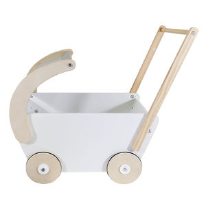 2-en-1 marchette d'apprentissage pour bébé poussettes en <span class=keywords><strong>bois</strong></span>-trotteurs pour tout-petits jouets avec roues pour filles garçons, Wagon Toy Walkers Sturd - Product Image 6
