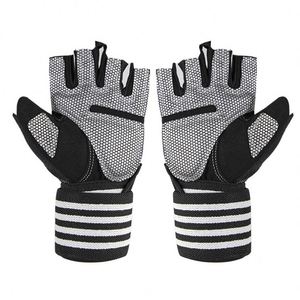 Guantes Deportivos Cómodos de Spandex para Gimnasio, Levantamiento de Pesas y Ciclismo, Transpirables, con Bandas de Resistencia para la Palma - Product Image 3