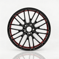 Velg YQ New E46 M3 CSL E36 E38 E39 F10 F30 5x120 18 Inch Aluminium Alloy Casting Matte Black Rim Rolling Multi Spoke