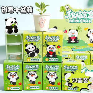 Caja Sorpresa Panda Planting con Plantas en Maceta de 7cm, Semillas de Flores para Oficina, Observación del Crecimiento, Regalo DIY - Product Image 3