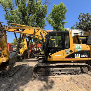 Used for 312c Excavator Secondhand <b>Machine</b> 12 Ton 74kw Power Original Engine & Pump Nice <b>Running</b> Condition for Hot Sale - Product Image 3