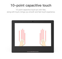 Tablet PC Android Baru 10.1 Inci Bentuk L 4G+16G USB Desktop Layar Sentuh IPS Tampilan Digital Signage