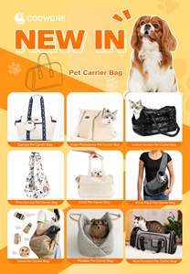 Coowone yavru Sling taşıyıcı seyahat köpek taşıyıcılar küçük orta köpekler kediler için Dachshund özel bölmesi ile evcil hayvan taşıyıcı çanta - Product Image 6