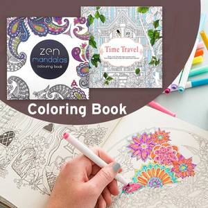Livre de coloriage décompression pour enfants, motif <span class=keywords><strong>Jardin</strong></span> <span class=keywords><strong>Secret</strong></span>, vente en gros, pas cher, cadeau pour enfants, livre d'activités anti-stress - Product Image 5