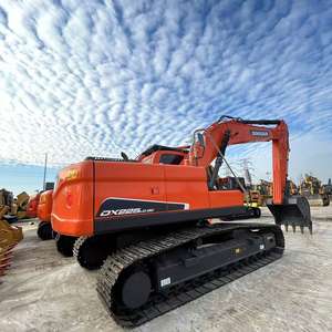Excavatrice hydraulique sur chenilles Doosan DX225LC-9c d'occasion Modèle 2023 Puissance de creusement élevée Bonne qualité Noyau de pompe à moteur d'origine - Product Image 5