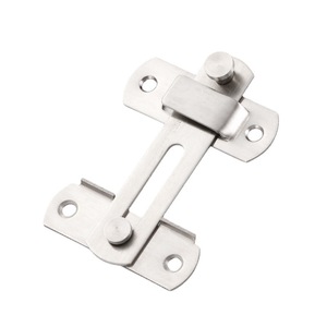 Stainless Steel Door <b>Latch</b> 90 Degree Anti Theft <b>Lock</b> For Wooden Door Pet Cage Easy Installation Minimalist Design - Product Image 3