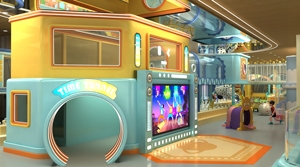 Aire <span class=keywords><strong>de</strong></span> jeux intérieure pour enfants, petit bureau <span class=keywords><strong>de</strong></span> vente, mezzanine, équipement <span class=keywords><strong>d</strong></span>'amusement, combinaison toboggan et installations <span class=keywords><strong>d</strong></span>'escalade - Product Image 3