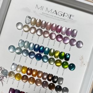 AILANUO OEM 38 colores 15ml otoño historia porcelana espejo acabado ojo de gato Gel Moonlight cristal ojo de gato Gel esmalte de uñas suministros - Product Image 3
