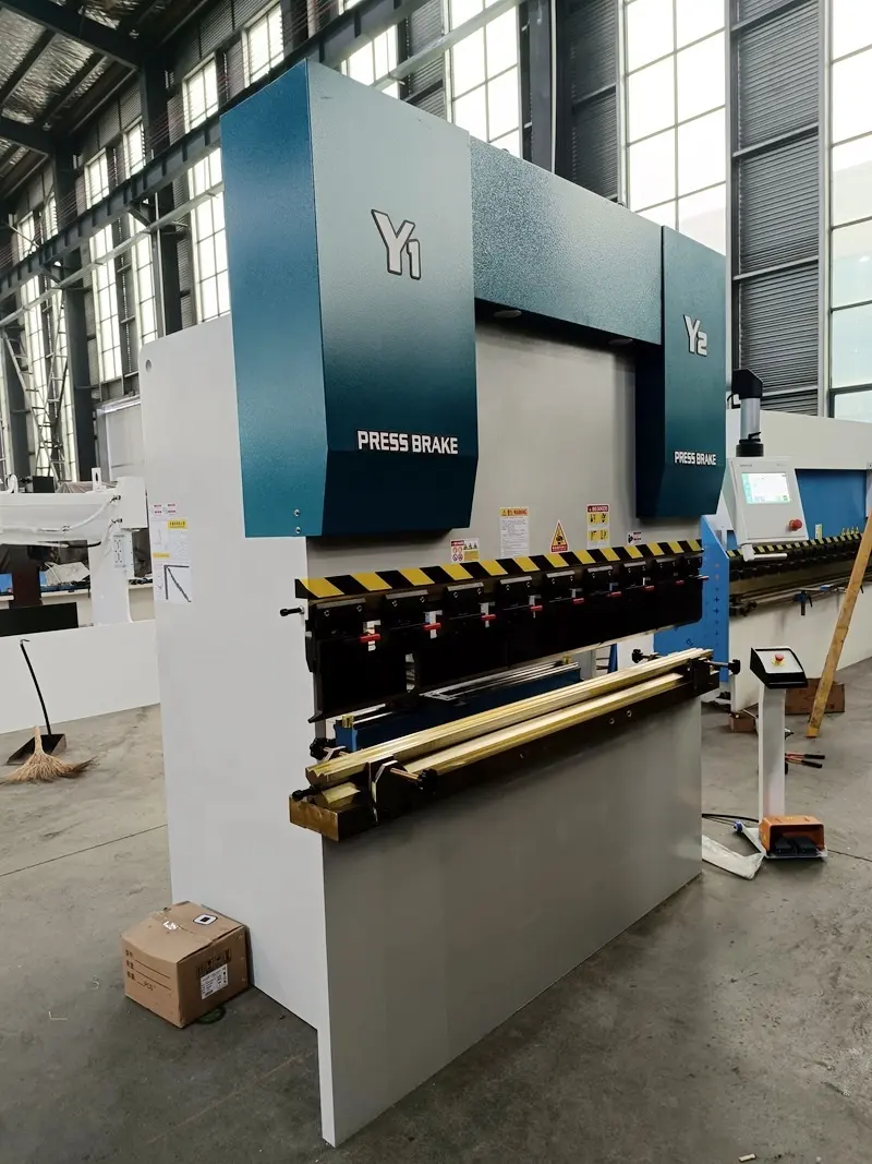 80T/2500 Torsion axis servo CNC press brake with TP-10S system