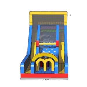 Parcours d'obstacles gonflable pour course, fabriqué par le fabricant, en PVC, double couture, taille personnalisable, installation facile - Product Image 1