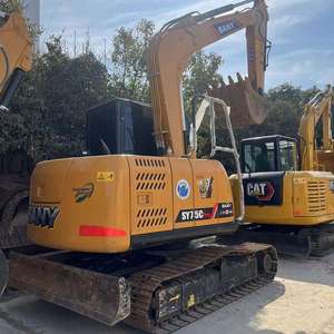 รถขุด Sany 75 มือสองคุณภาพสูงรุ่นปี 2022 รุ่น 7T พร้อมเครื่องยนต์ ปั๊ม เกียร์บ็อกซ์ ระบบควบคุม PLC และมอเตอร์ ได้รับการรับรอง - Product Image 3