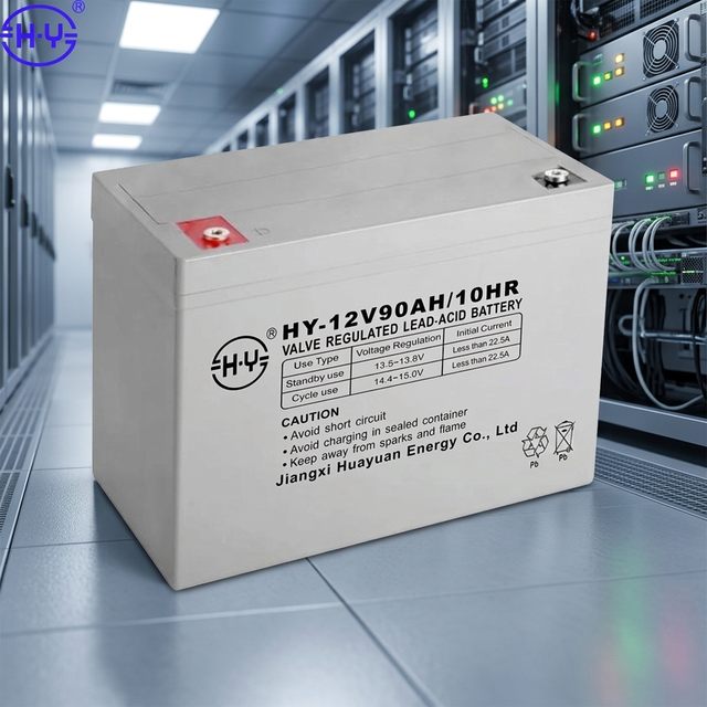 12V 90Ah Sealed Maintenance Free AGM Lead Acid Battery 6FM150 for Solar UPS Telecom RV Boat
