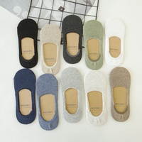 Chaussettes invisibles pour hommes, fines, en coton, respirantes, confortables, pour l'été, pour le sport et les occasions décontractées, 6205