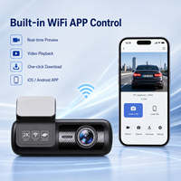 Caméra de tableau de bord double avant-arrière OEM/ODM 1,47 pouce avec vision nocturne, capteur G et moniteur de stationnement – Enregistreur DVR pour voiture