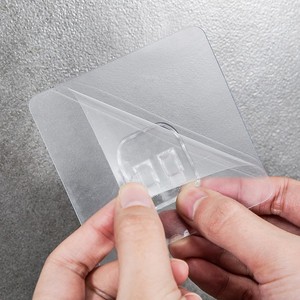 <b>Adhesive</b> <b>Hook</b> Stainless Steel Removable <b>Wall</b> Mounted For Bathroom Sink Bathtub Storage <b>Hook</b> - Product Image 3