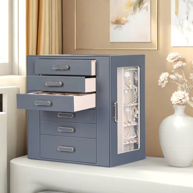 Gray Drawer Style 6-Layer
