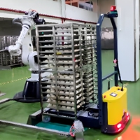 Robot de manutention autonome intelligent série Sprite pour un mise en service rapide, navigation laser SLAM, logistique sans infrastructure