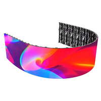 Panel LED de Alquiler con Forma Personalizada P2.5, Pantalla LED Interior Flexible, Panel LED para Animación, Video Wall Nationstar, Panel LED de 2.5mm