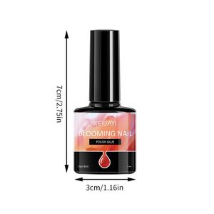 8ml Blush Gradient Nail Glue Polish Gel Clear Quick Smudging Bail UV Manicure Gel para salón <span class=keywords><strong>de</strong></span> uñas - Product Image 5