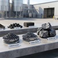 Coke de fonderie à faible teneur en cendres, 89 % de carbone fixe, Coke métallurgique pur pour une fusion de haute pureté et un moulage sans défaut